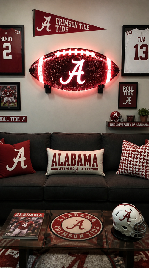 Gridiron Glow LED Lamp