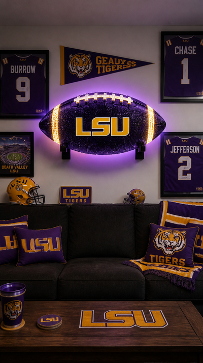 Gridiron Glow LED Lamp