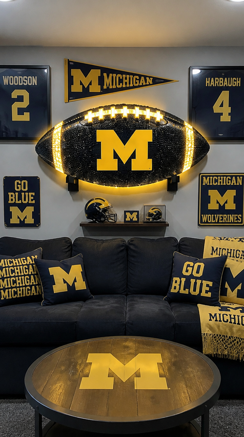 Gridiron Glow LED Lamp