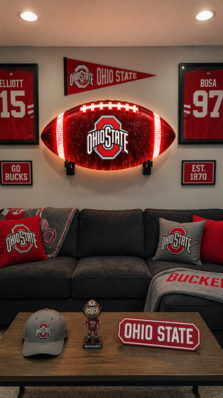 Gridiron Glow LED Lamp