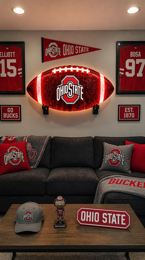 Gridiron Glow LED Lamp
